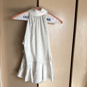 White Sleeveless Top